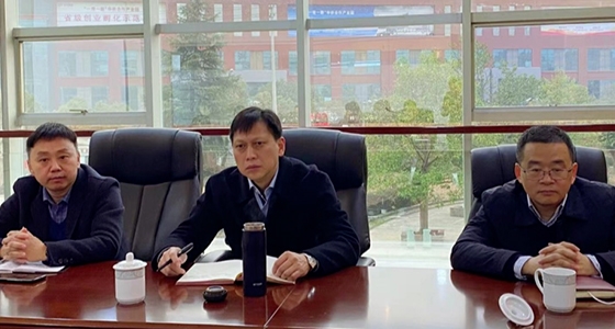 陈铭到pp电子集团开展“助企开门红”活动